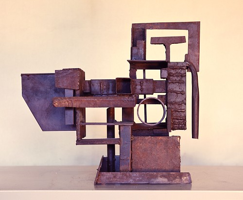 Paolo Bellini | Composizione meccanica, 2010 | Zincor, 52 x 59 x 29 cm | Ref. 613