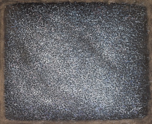 Mark Tobey | Ohne Titel, 1954 Tempera auf Papier 41,7 x 51 cm | Ref. U. 779
