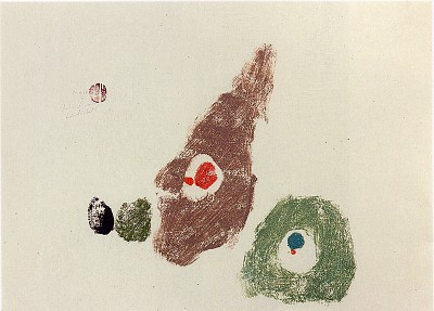 30.9.48, 1948 | Monotypie auf Papier | 45,5 x 58 cm| Ref. U. 419
