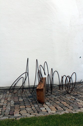 Bruno Suter|Eisen rostig|190 x 90 x 86 cm