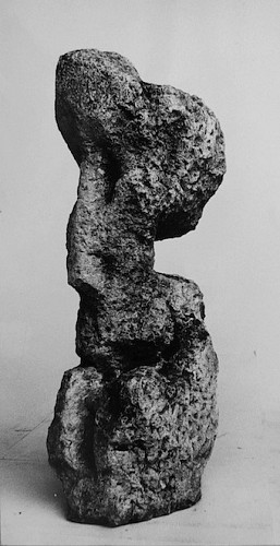 Ludwig Stocker | Kopf, 1967| Jurastein | 95 cm hoch | Ref. 565
