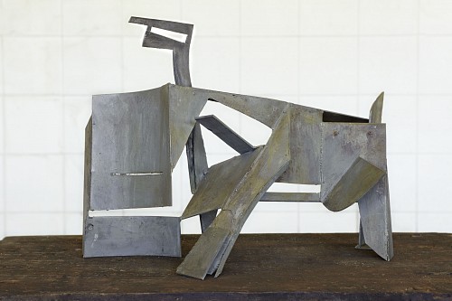 Paolo Bellini| Ref. 586| Composizione, 2011| Zincor, 36 x 49 x 28 cm