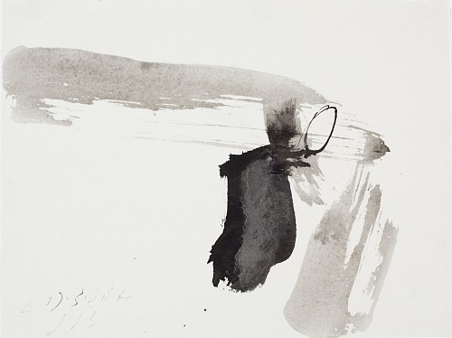 Julius Bissier|4.10.49, 1949| Monotypie auf dünnem, glattem Zeichenkarton, 50 x 65 cm| Ref. 69/AB