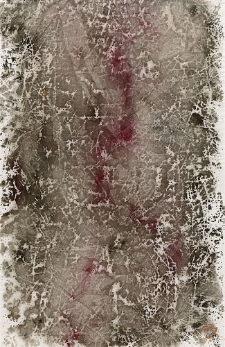 Mark Tobey|Ohne Titel, 1960|Monotypie auf Papier, 68 x 44 cm|Ref. 12/SF