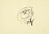 Julius Bissier|11.III.55, 1955|Tusche auf Japanpapier, 20,8 x 29,7 cm|Ref. 72/AB
