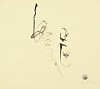 Julius Bissier|19.III.1956|Tusche auf japanischem Seidenpapier, 20,5 x 23,1 cm|Ref. 74/AB
