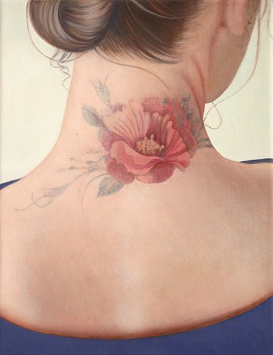 Lorenz Spring| Rose I, 2017 |Oel auf Leinwand, 35 x 27 cm | Ref. 5574