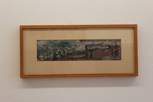Walter Bodmer, Stürmisches Meer, Collioure, 1933