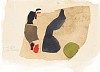 Julius Bissier|  A.19.8.63, 1963| Aquarell auf Papier, 14 x 19,3 cm|  Ref. 95/AB