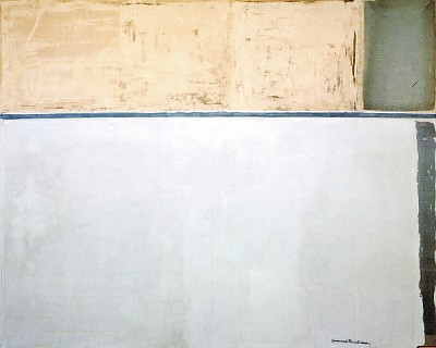 Charon, 2002 | Mischtechnik, Holz, Netz, Pigmente auf Gaze | 155 x 191 cm | Ref. 1149