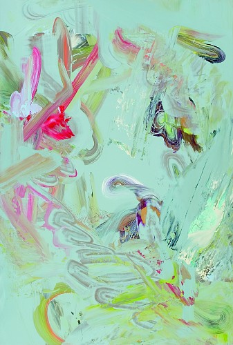 Zaccheo Zilioli|Ohne Titel, 2006| Acryl, Dispersion, Kunstharzlack auf MDF| 208 x 140 cm|Ref. 279