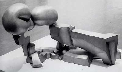 Robert Müller (1920-2003) |  Leviathan (Werk 172b), 1968-70 | Polyester, mehrteilig | Auflage 8 Exemplare Auflage 4 Exemplare EA | 22 x 44 x 23 cm | 4/GF