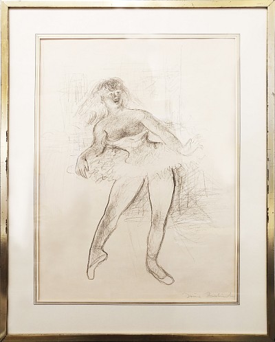 Tänzerin, o. J. | Lithographie | 52 x 37,7 cm | Ref. 5/GM/R