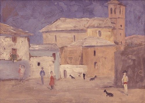 Ernesto Schiess |Granada, 1916|Oel auf Karton, 37 x 50,5 cm|Ref. 3/EB