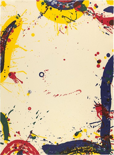 Sam Francis| Upper Yellow II, 1964 |Lithographie, farbig |75,9 x 55,9 cm | Ref. 2/RB