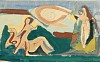 Après-midi d'été, 1932| Aquarell über Bleistift auf Papier| 14,5 x 23,1 cm LM| Ref. B. 62