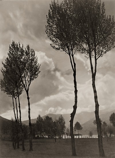 Landschaft bei Ascona, Tessin, um 1930|Silbergelatine|23,3 x 17,4 cm|Ref. U. 593